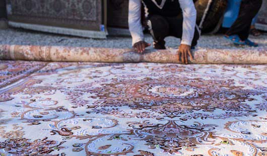 روش اصولی لول کردن قالی در قالیشویی برق آلستوم